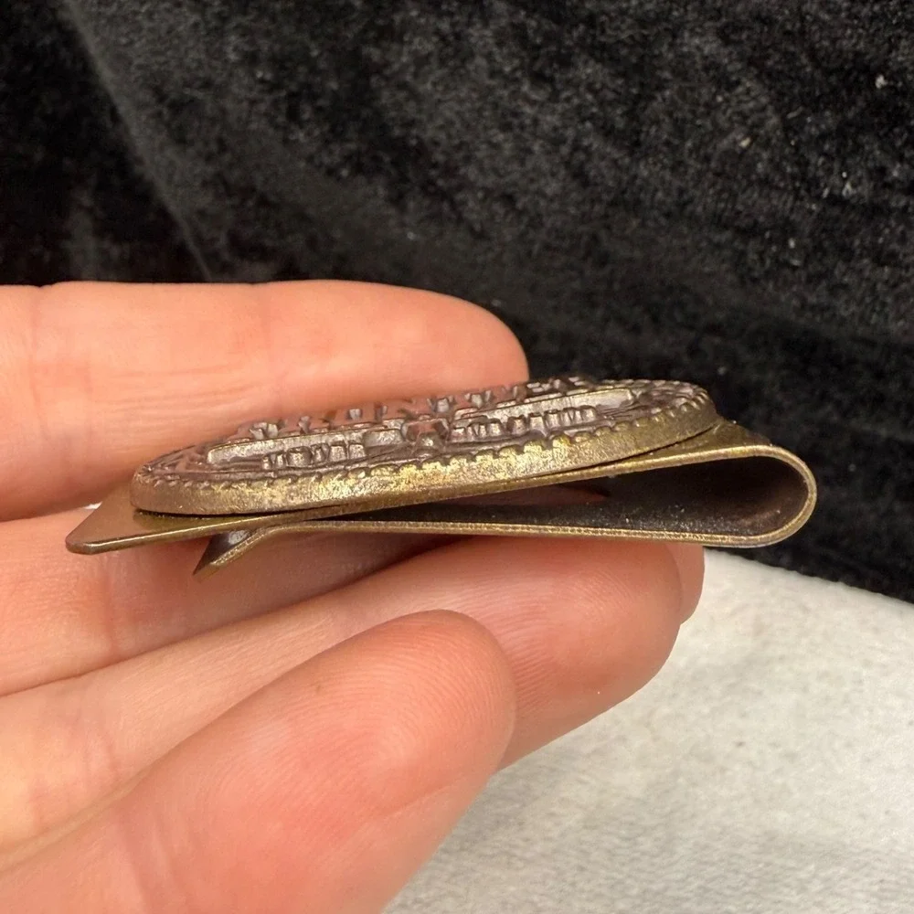 Vintage Frontier Las Vegas Money Clip